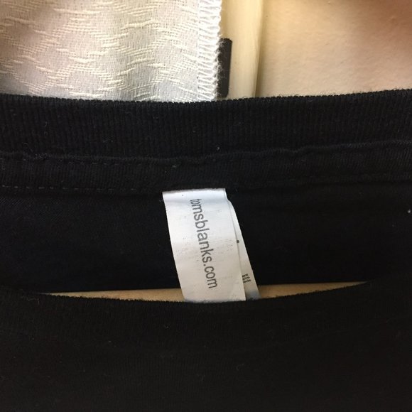 Tomsblanks Free Hugs Black Mens Shirt XL - Picture 3 of 6